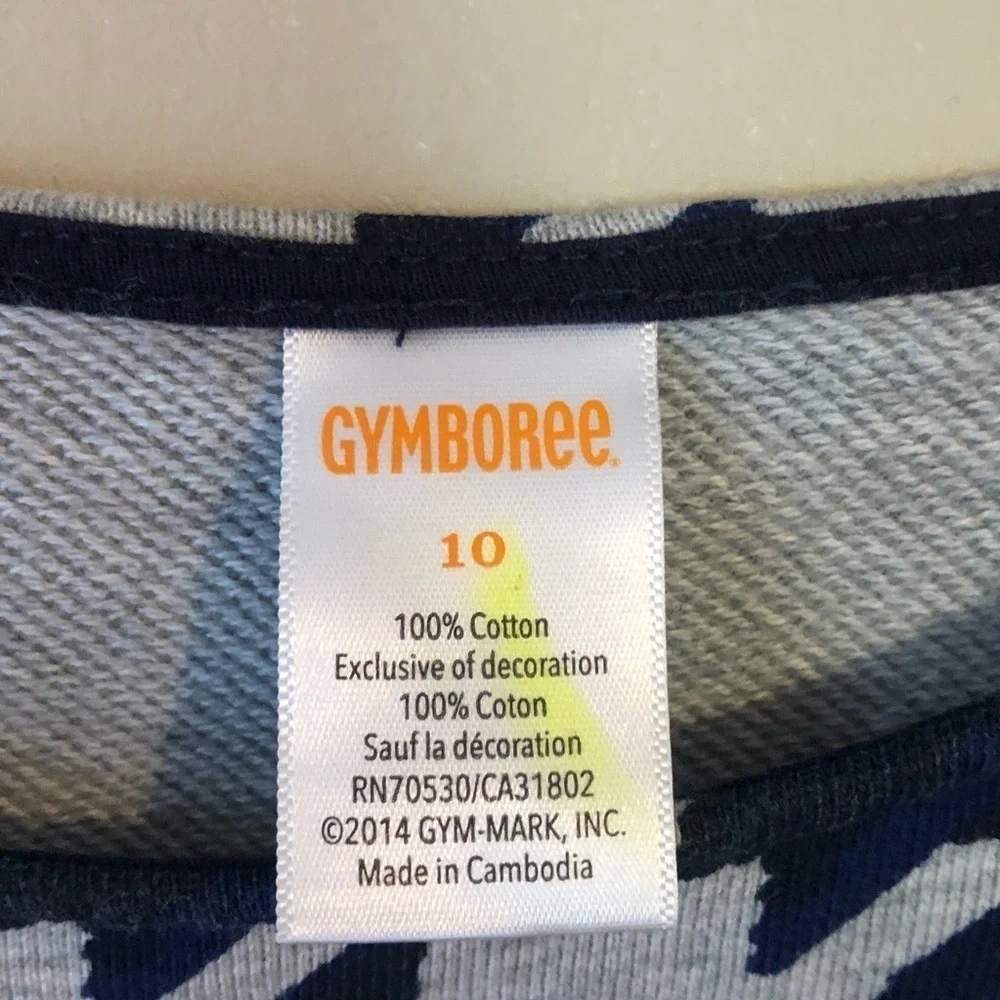 Gymboree Navy Geometric Printed Dress‎